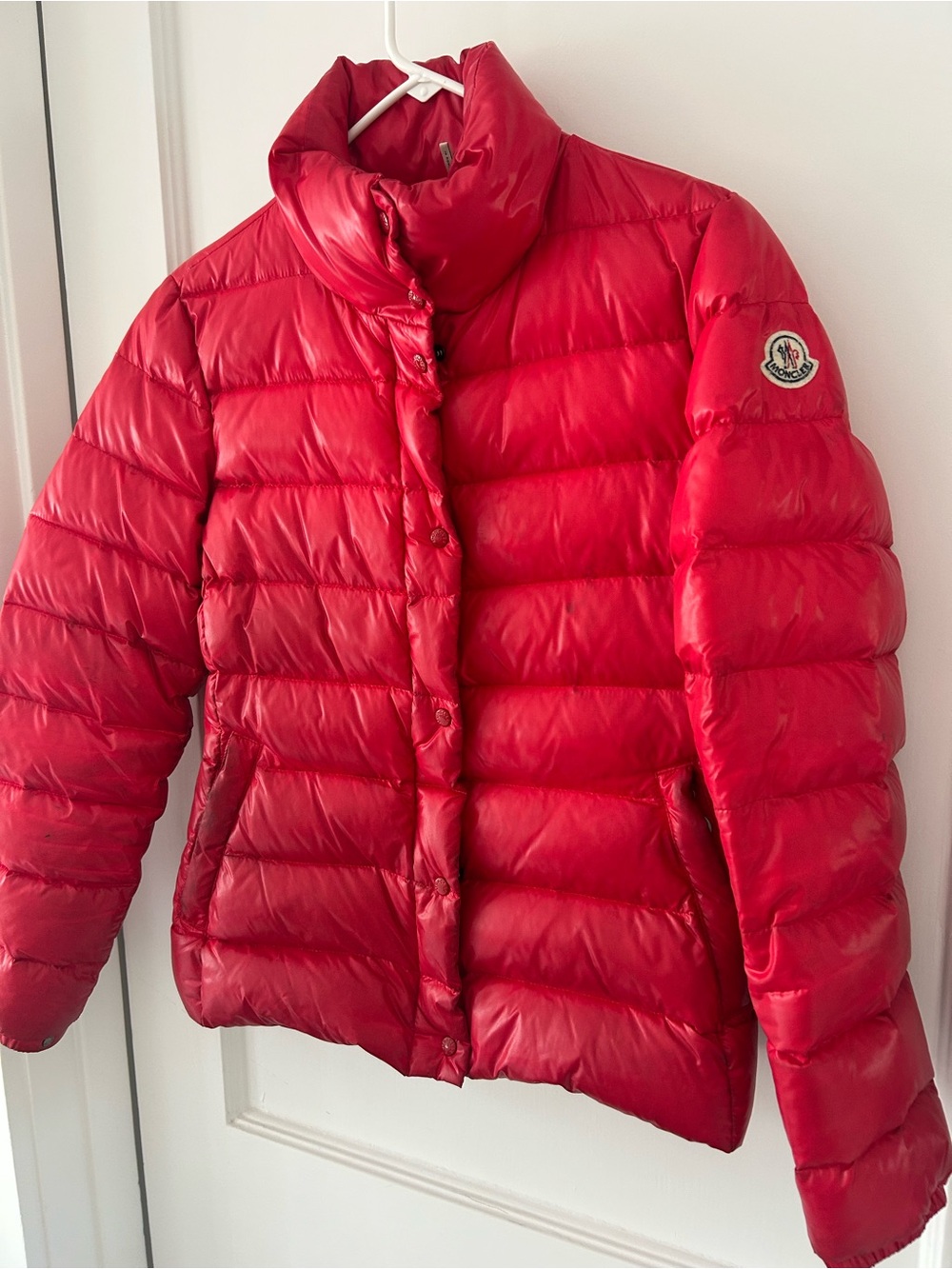 Moncler Grenoble Red Puffer Down Jacket